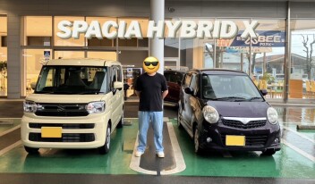 人気のスペーシアご納車しました！！
